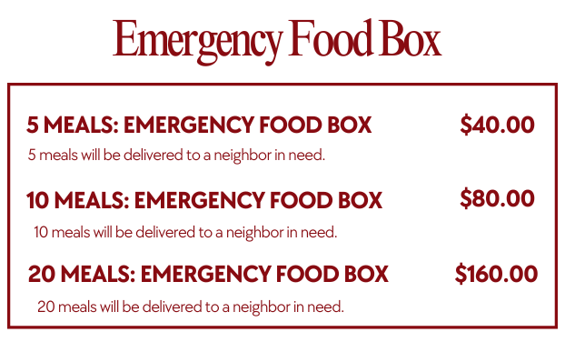 Emergency Food Box